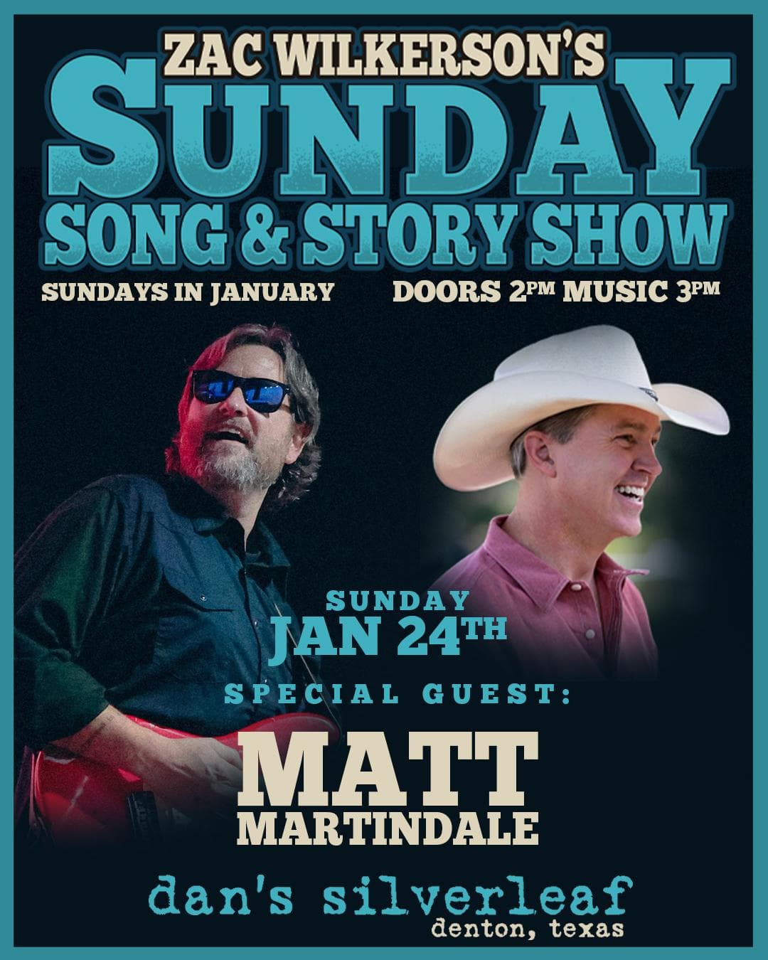 Zac Wilkerson's Sunday Song & Story w/ Matt Martindale - Live at Dan's Silverleaf
