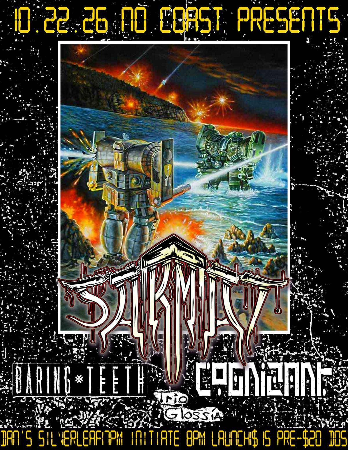 Sarmat / Baring Teeth / Trio Glossia / Cognizant
