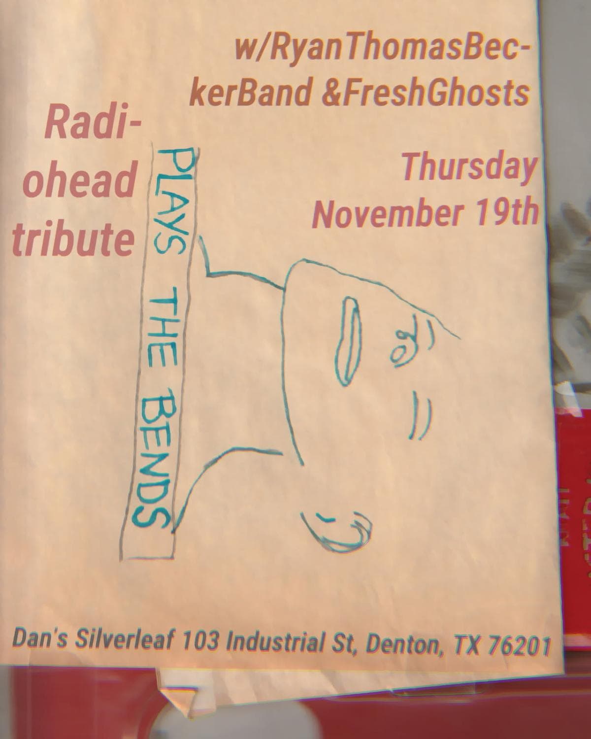Radiohead Tribute: Ryan Thomas Becker Band & Fresh Ghosts Play The Bends - Live at Dan's Silverleaf