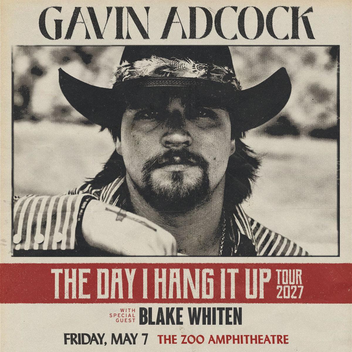 Gavin Adcock: The Day I Hang It Up Tour 2027