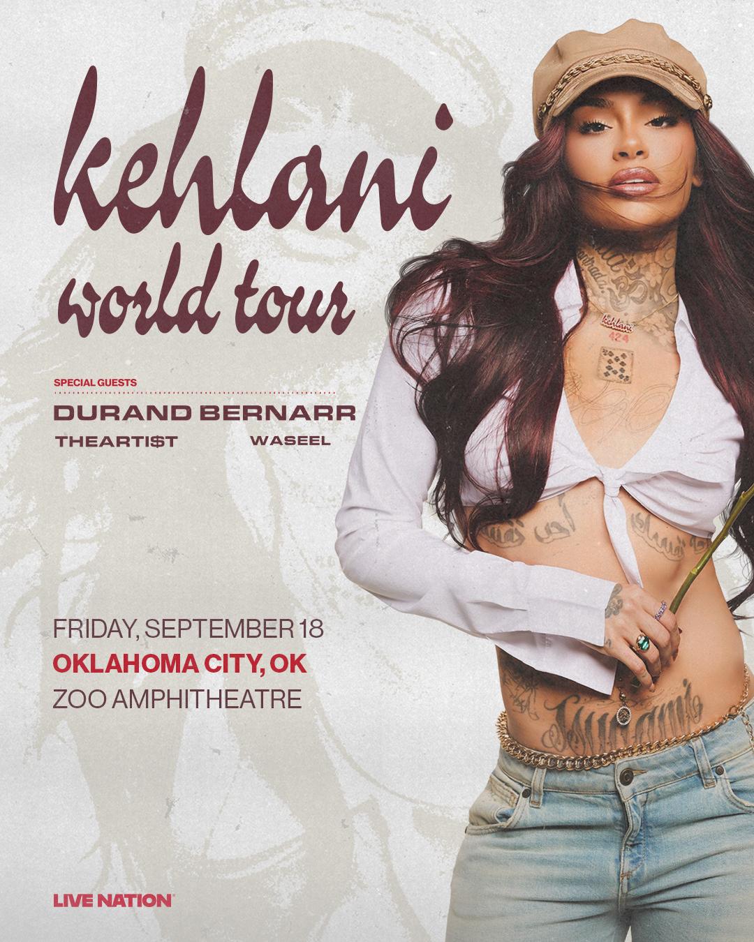 THE KEHLANI WORLD TOUR: North America