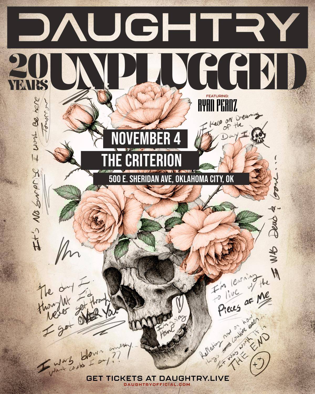 Daughtry – 20 Years Unplugged Tour
