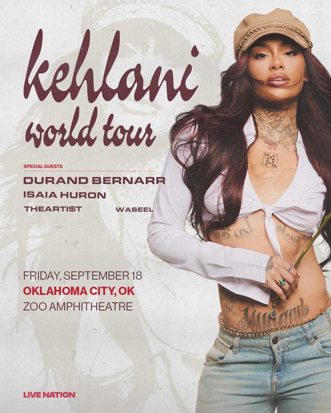 THE KEHLANI WORLD TOUR: North America
