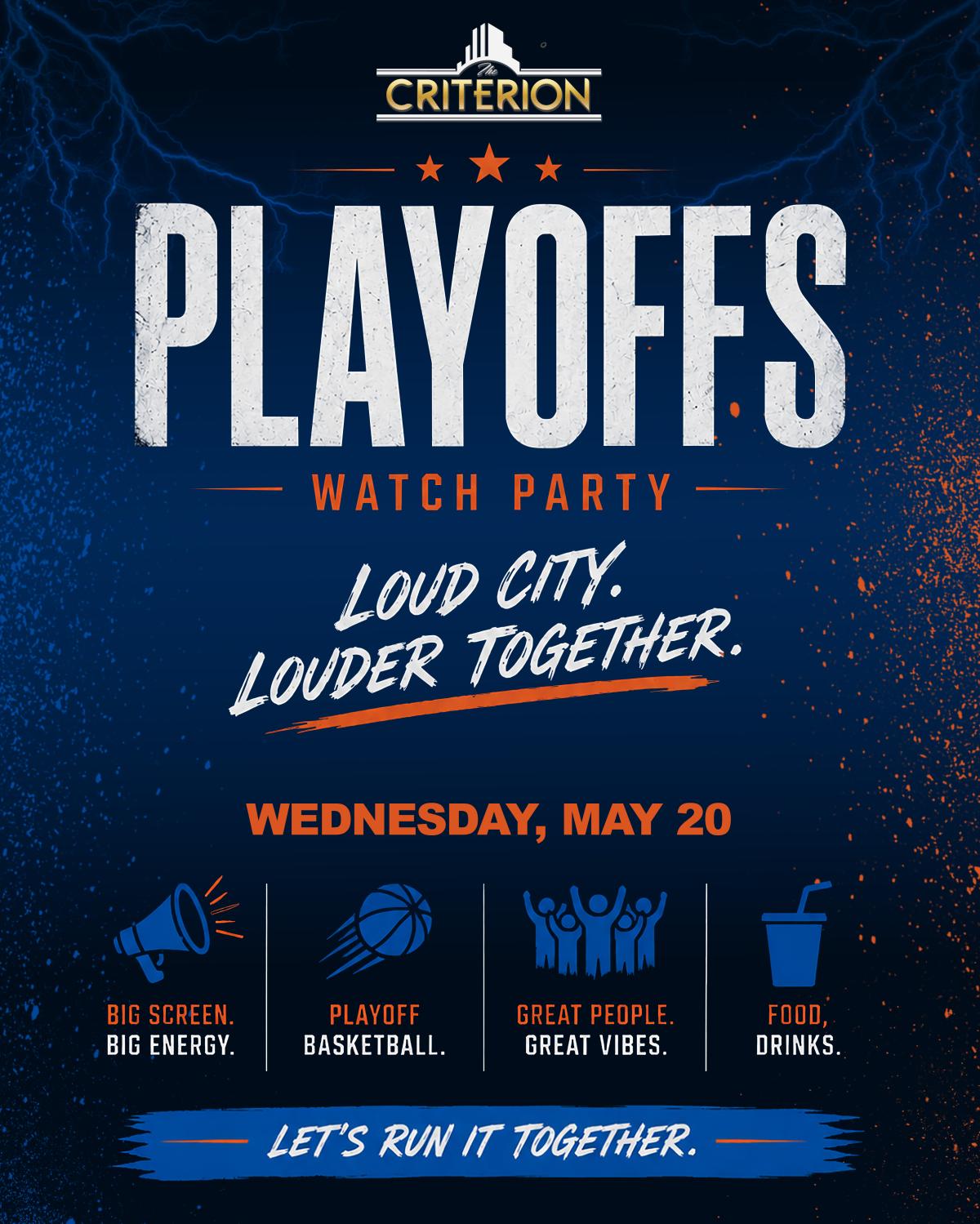 NBA Playoffs Watch Party