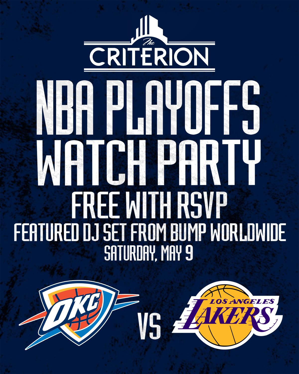 NBA Playoffs Watch Party