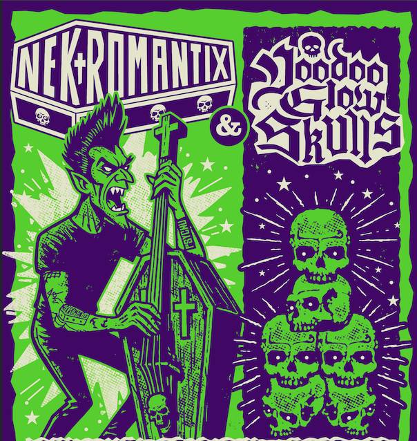 VOODOO GLOW SKULLS / NEKROMANTIX with TBA