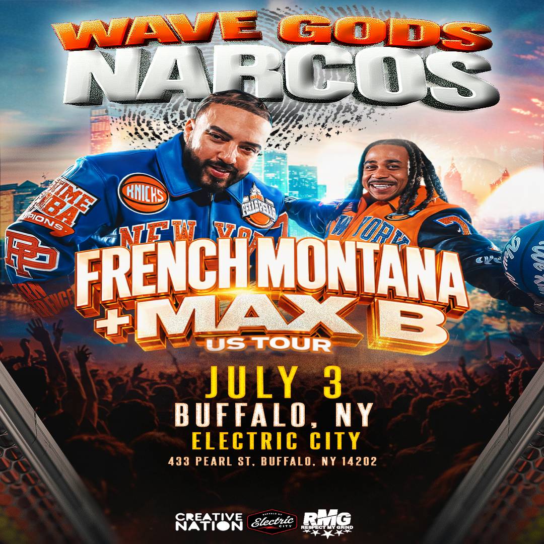 Wave Gods Narcos Tour: French Montana and Max B