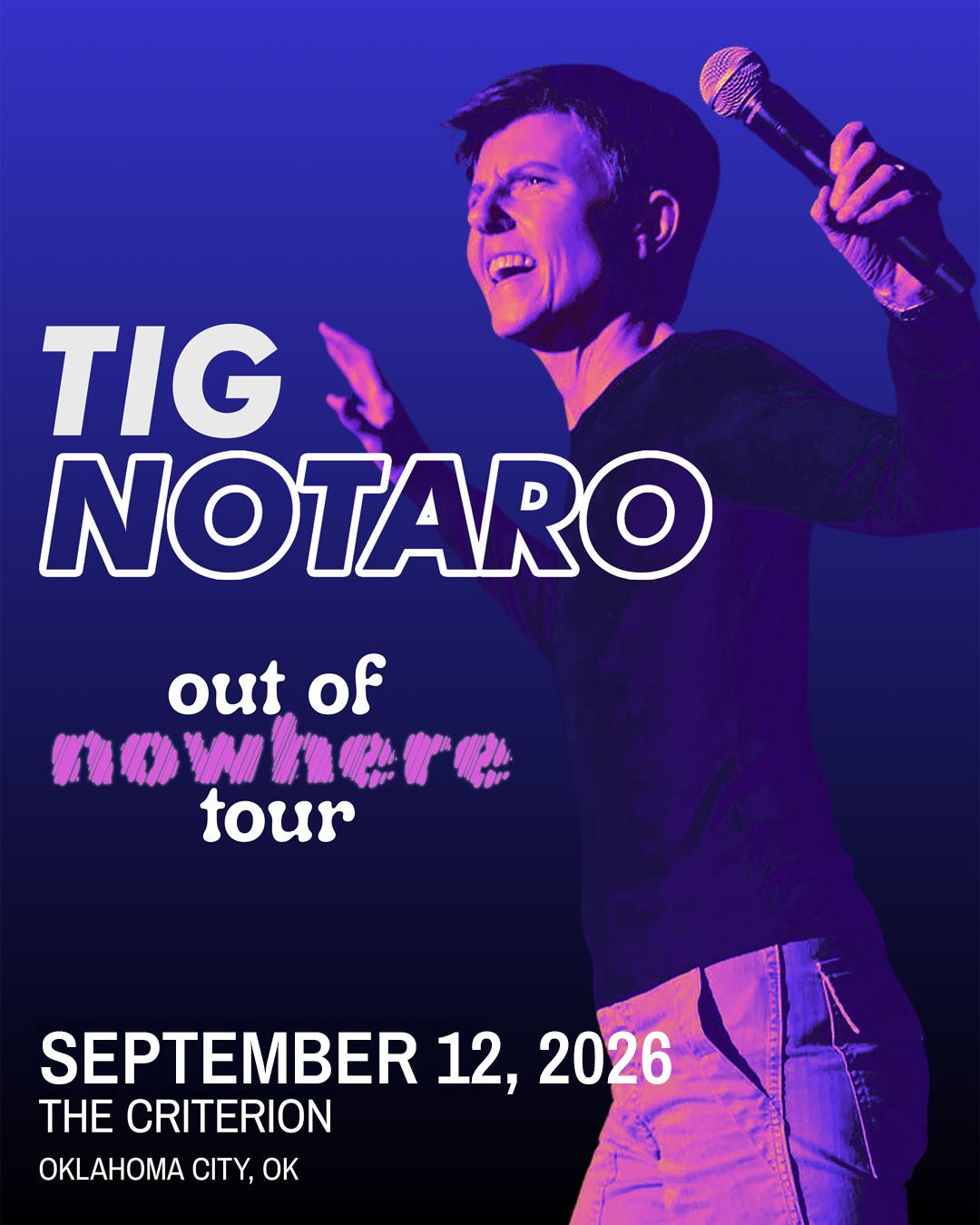 Tig Notaro: Out of Nowhere