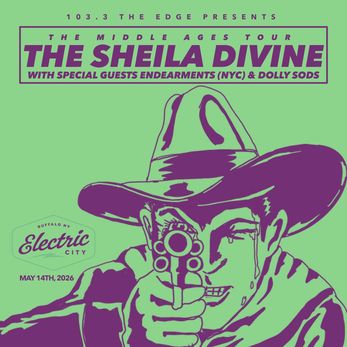 103.3 The Edge Presents: The Sheila Divine