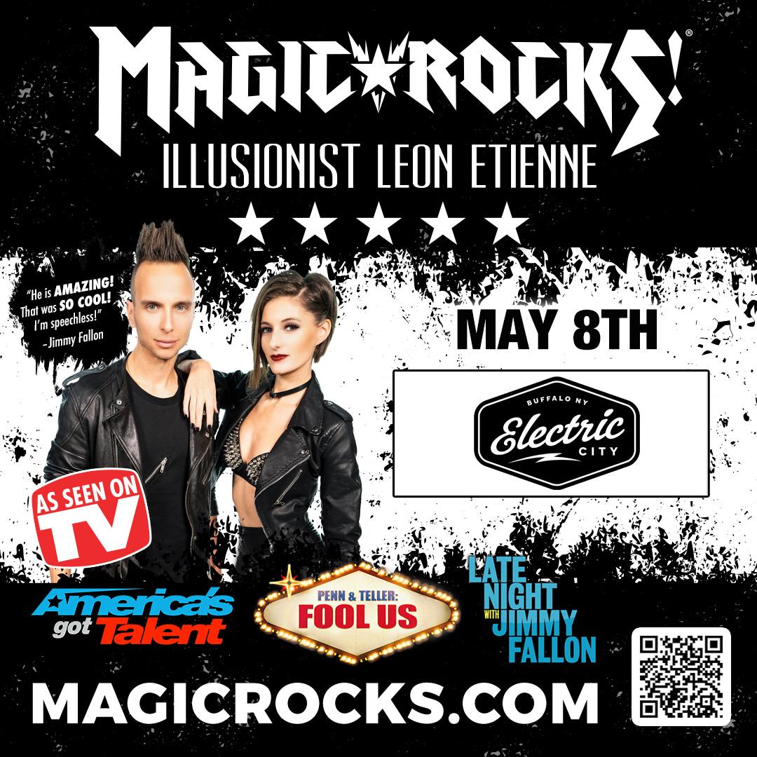 Magic Rocks! Illusionist Leon Etienne – Up Close and Personal