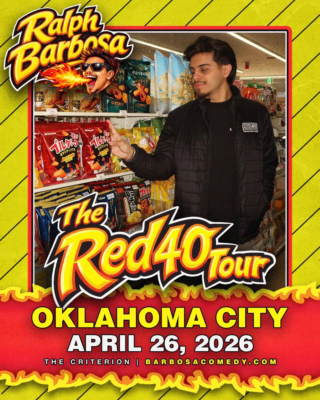 Ralph Barbosa: The Red 40 Tour