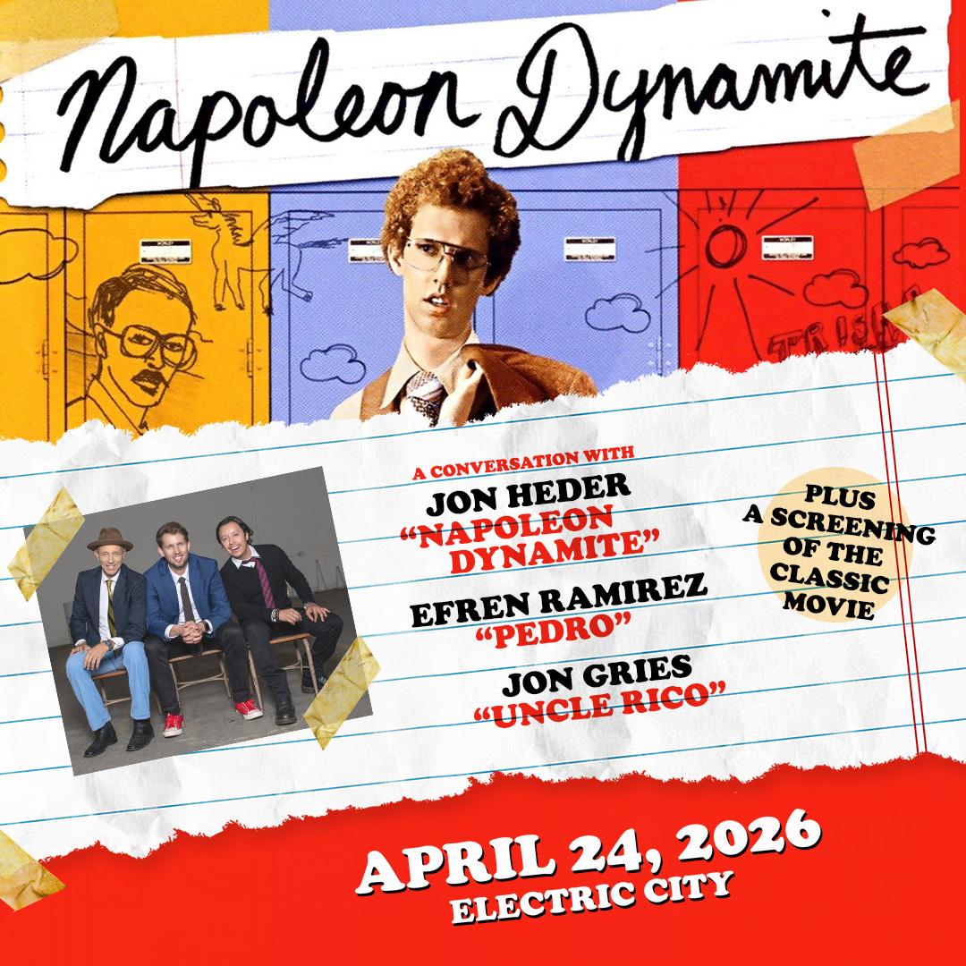 Napoleon Dynamite Live: An Interactive Q&A Experience w/ Movie Screening