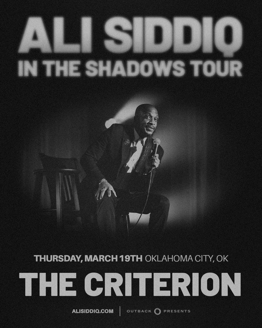 Ali Siddiq: In The Shadows