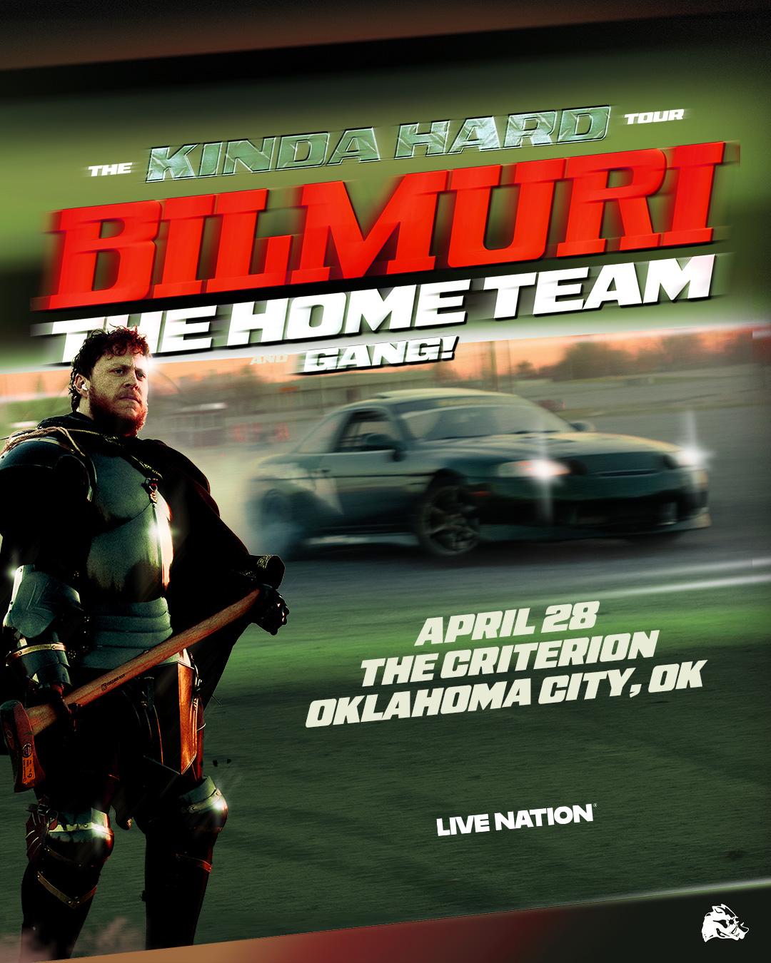 BILMURI – KINDA HARD TOUR