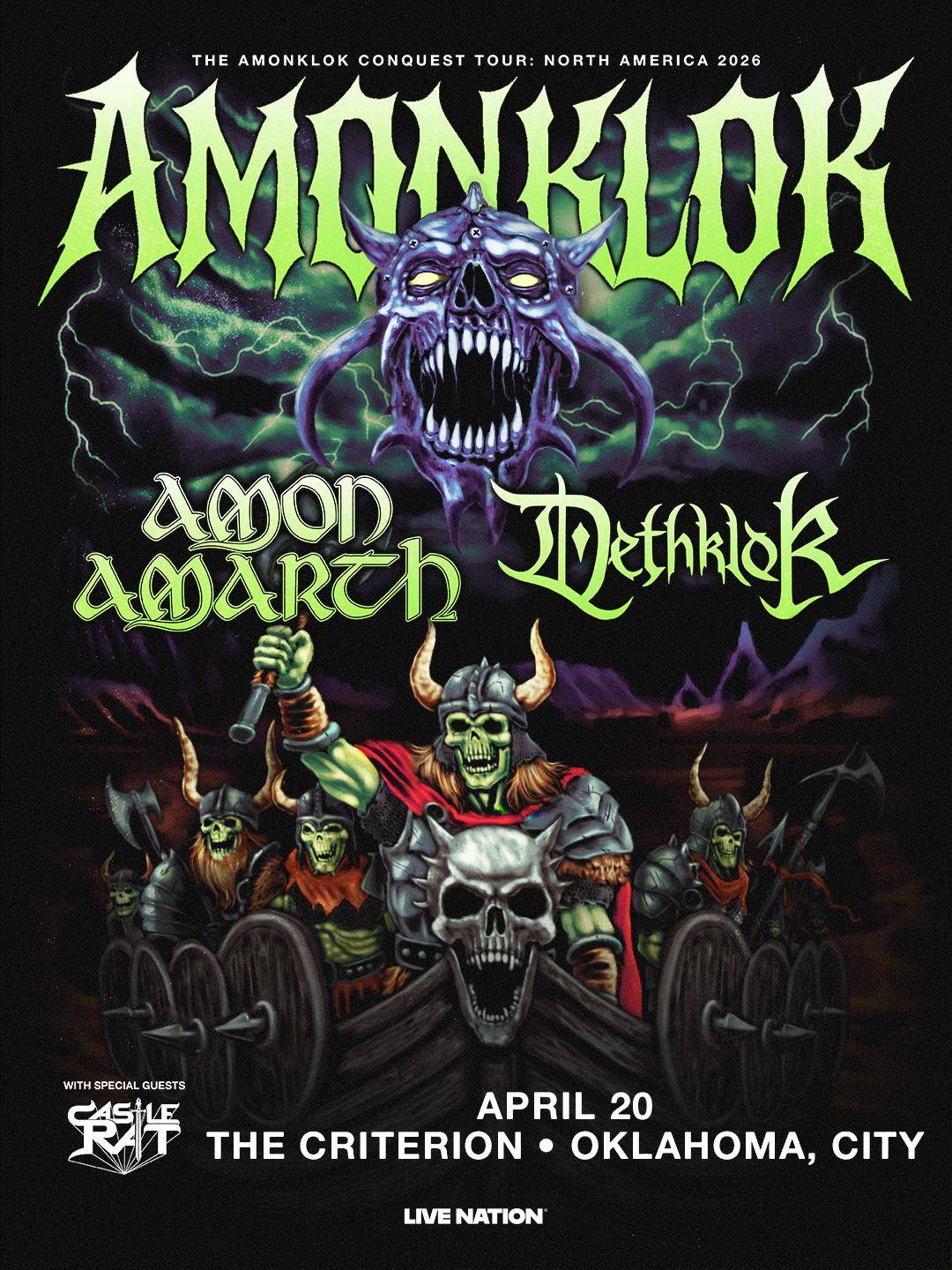 Dethklok & Amon Amarth: The Amonklok Conquest