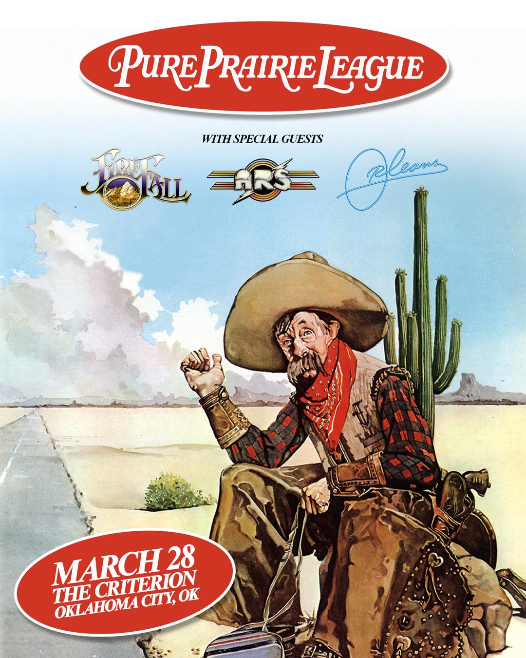 Pure Prairie League/ Atlanta Rhythm Section/ Orleans/ Firefall