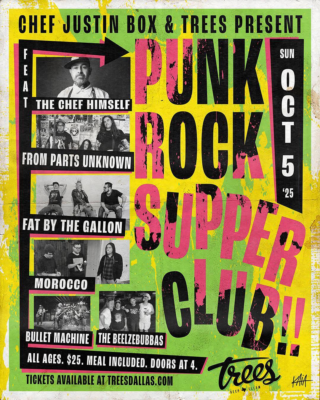 Punk Rock Supper Club with Chef Justin Box