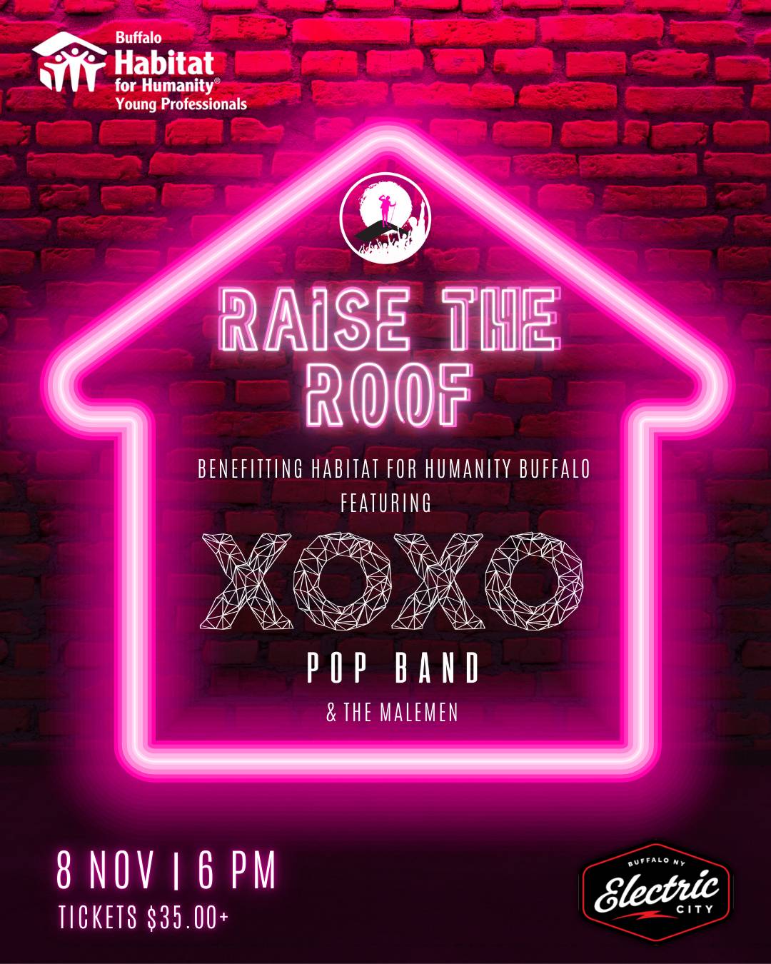 Raise the Roof Benefit Concert – Buffalo Habitat for Humanity Young Professionals