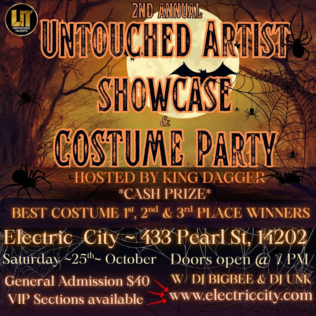 The Untouched Artist Showcase – Second Annual Costume Edition