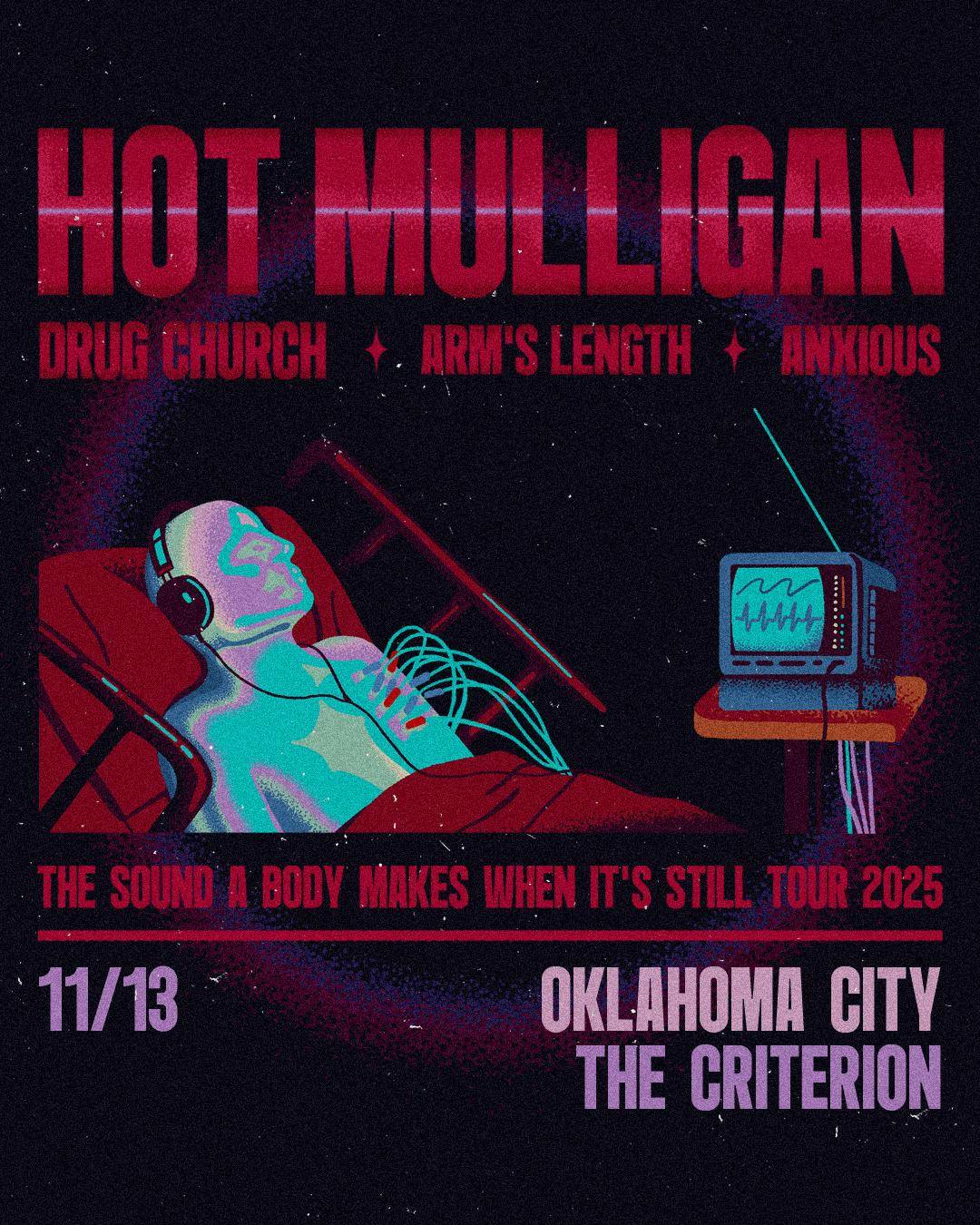 Hot Mulligan – THE SOUND A BODY MAKES WHEN IT’S STILL TOUR