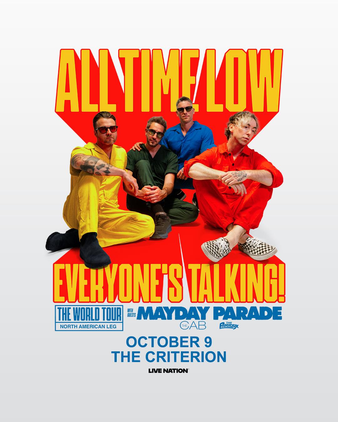 All Time Low: EVERYONE’S TALKING! TOUR