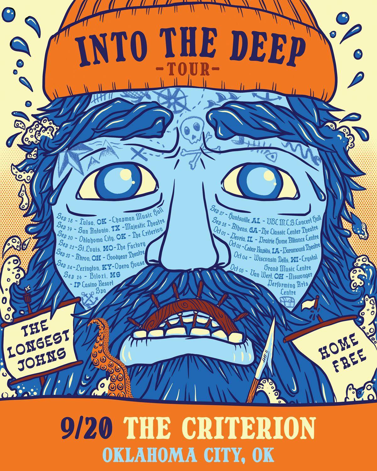 Home Free and The Longest Johns: Into the Deep Tour