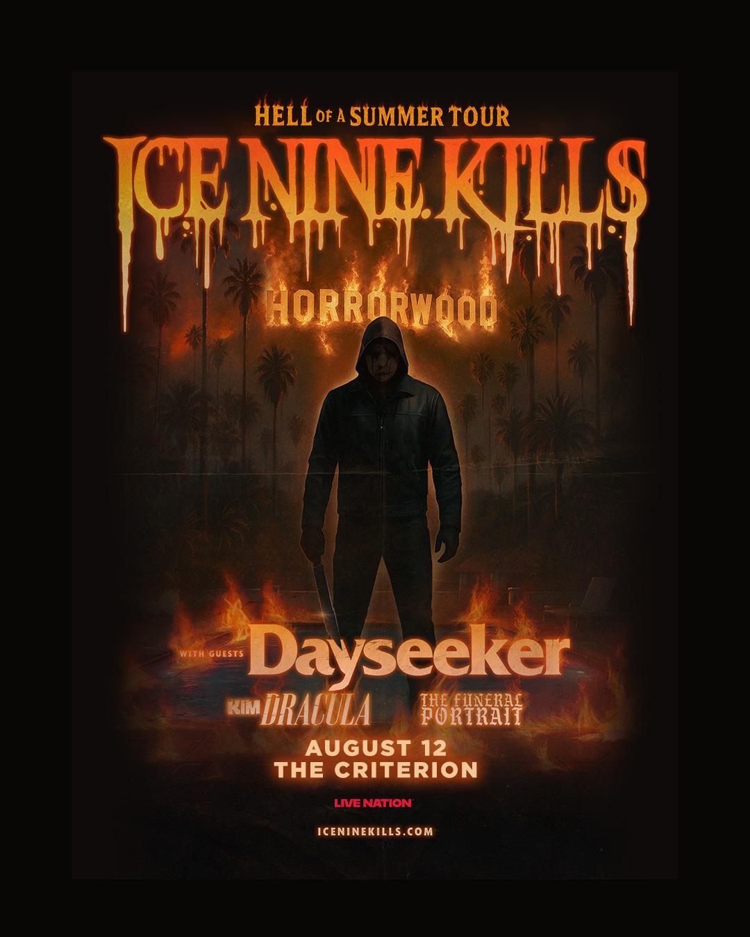 Ice Nine Kills: Dayseeker, Kim Dracula & More, Hell of a Summer Tour