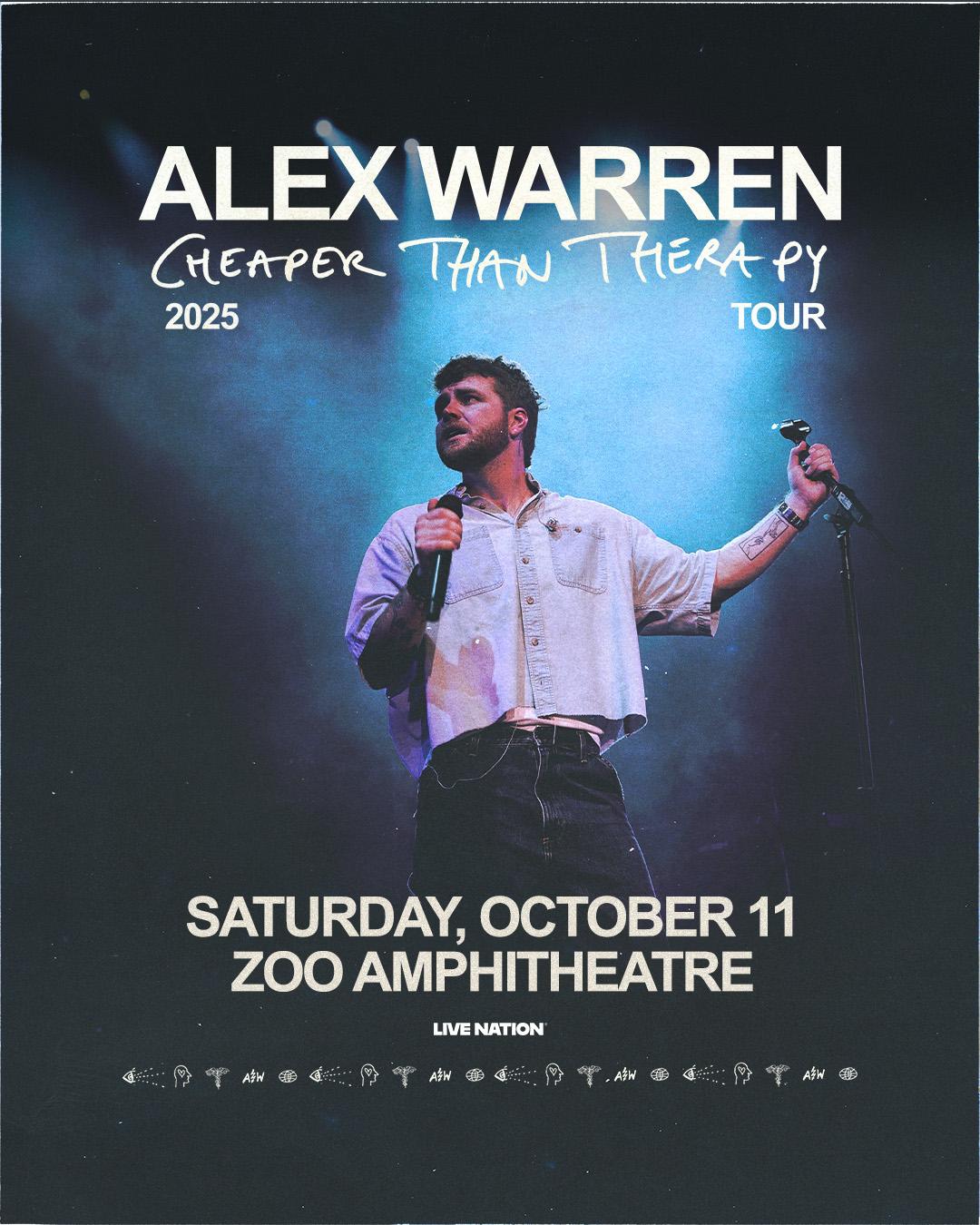 Alex Warren – Cheaper Than Therapy Tour