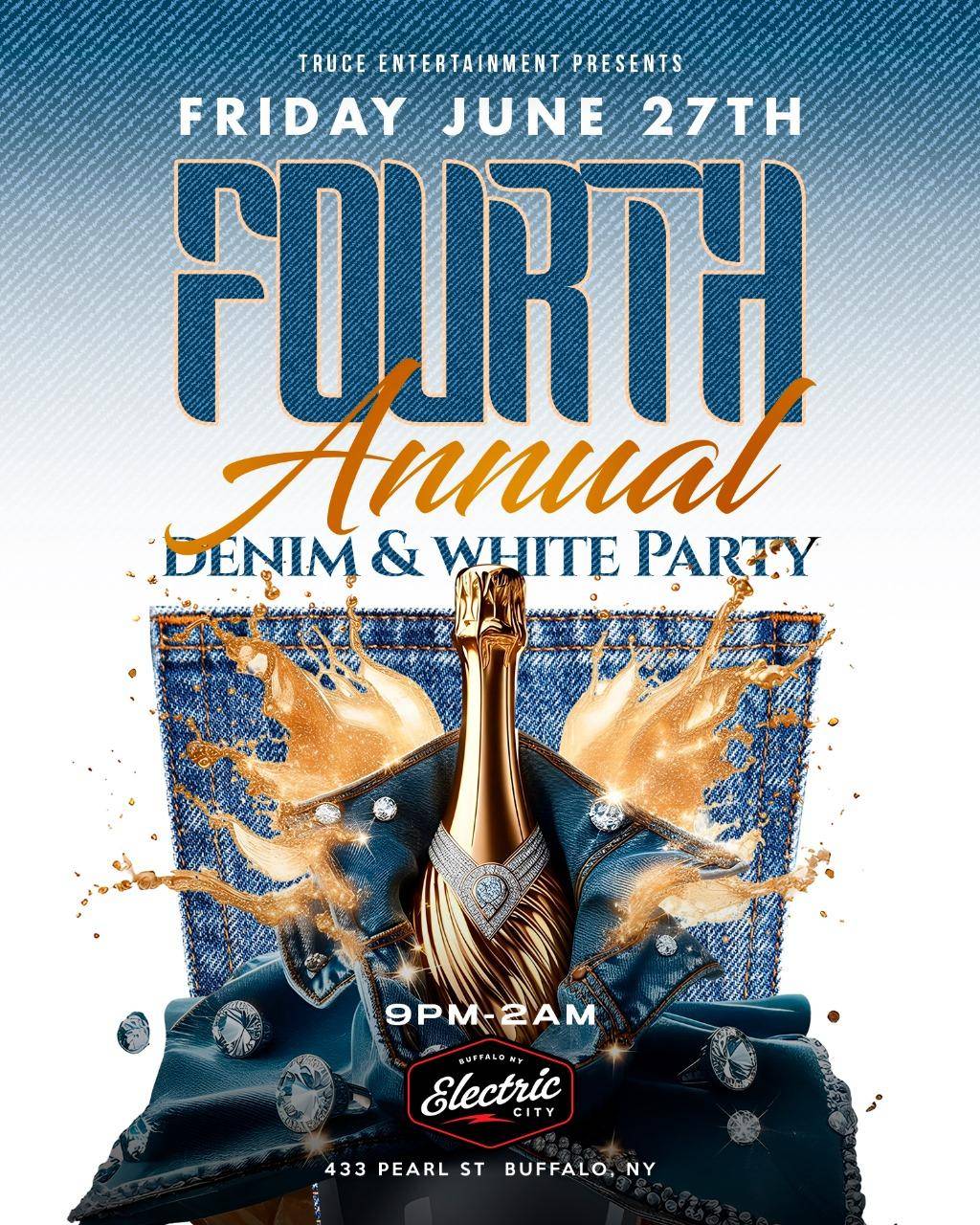Fourth Annual Denim & White Party