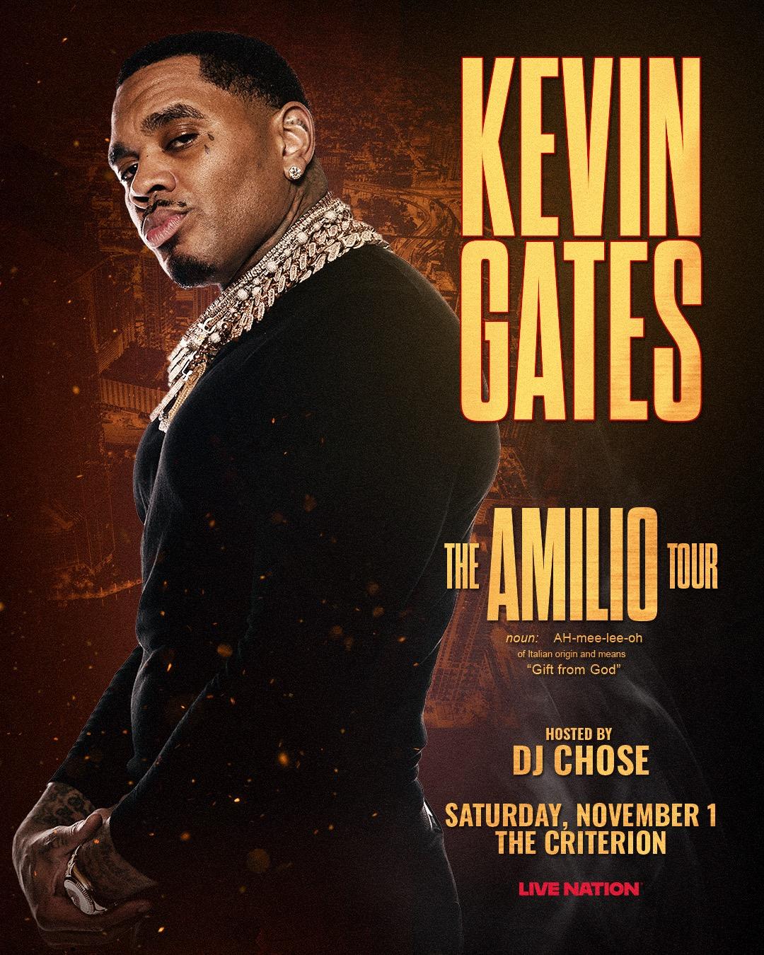 Kevin Gates – The Amilio Tour