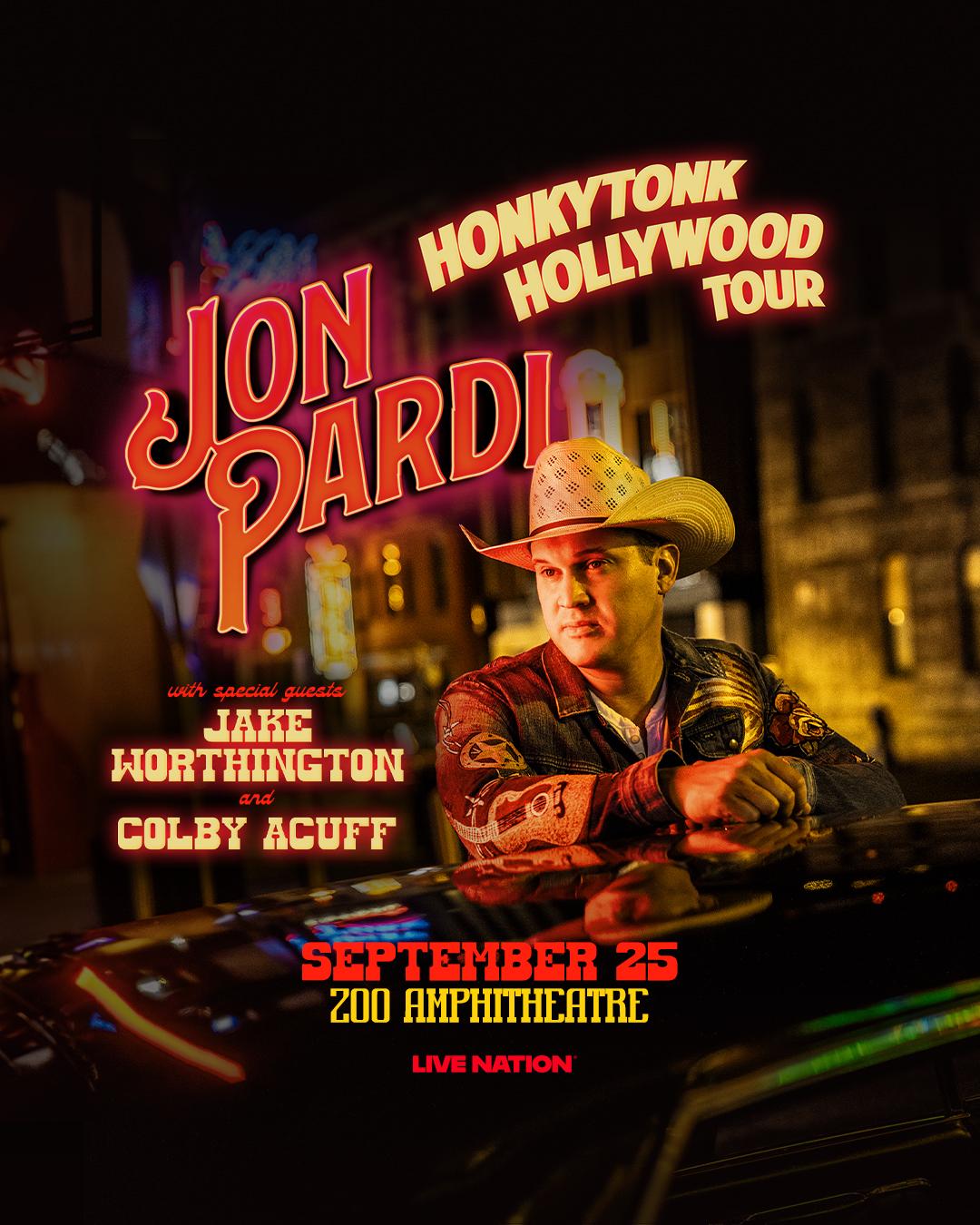 Jon Pardi: Honkytonk Hollywood Tour 2025