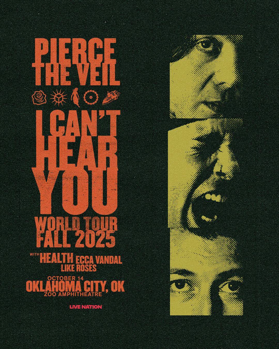Pierce the Veil – I Can’t Hear You World Tour