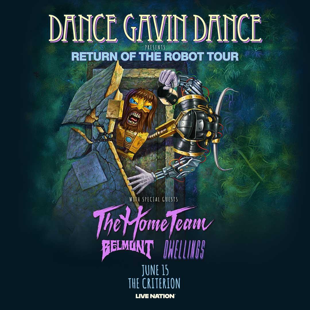 Dance Gavin Dance “Return Of The Robot” Tour
