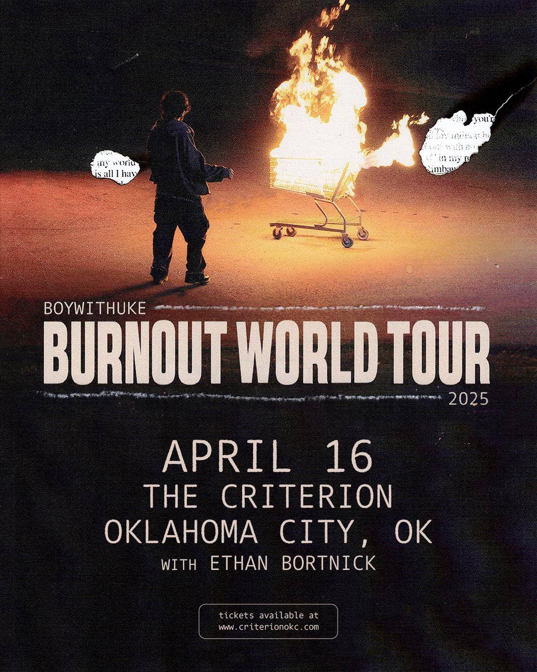 BOYWITHUKE – BURNOUT WORLD TOUR
