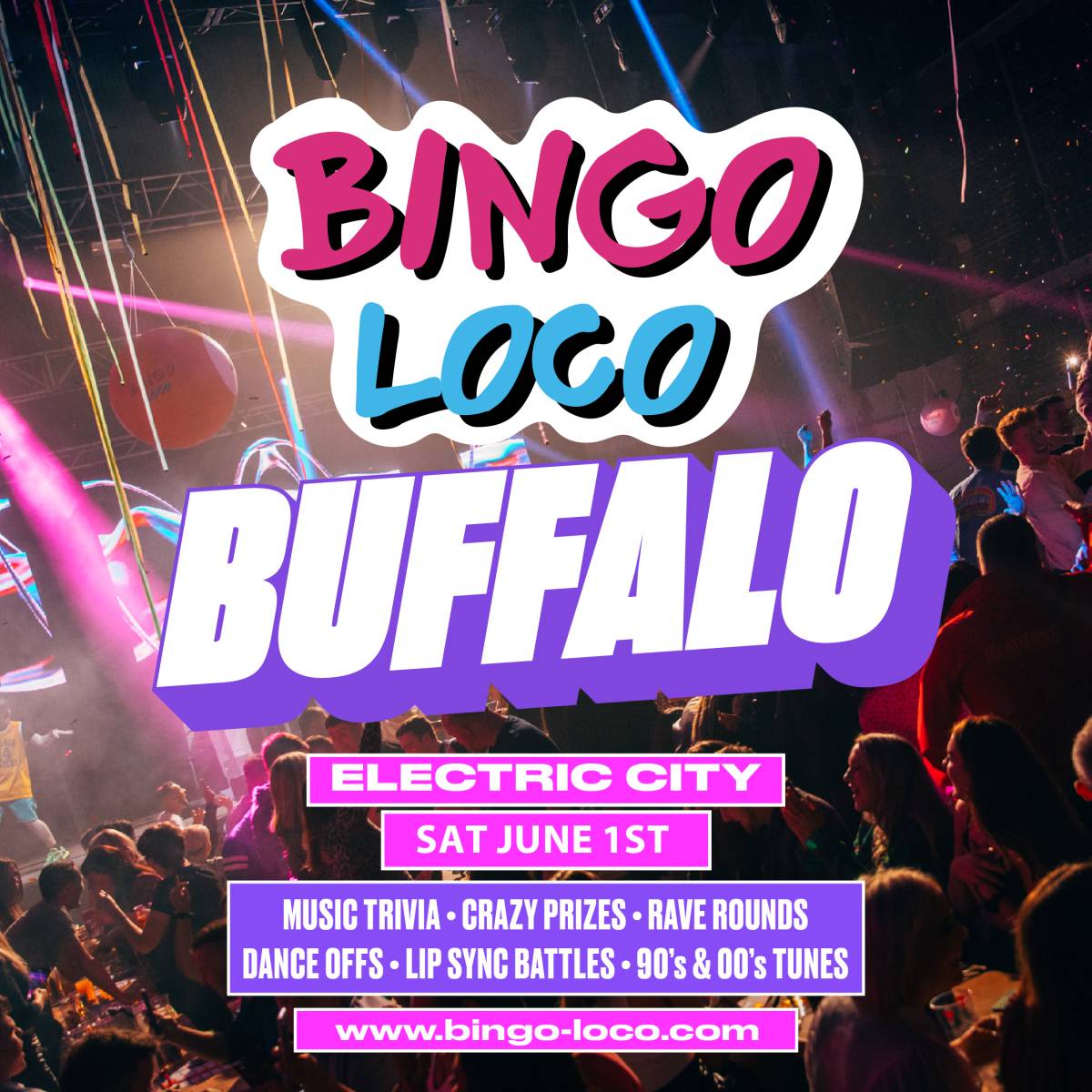 Bingo Loco – Music Trivia Rave